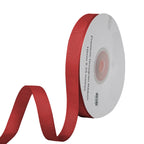 Double Sided Grosgrain Ribbon - Burgundy