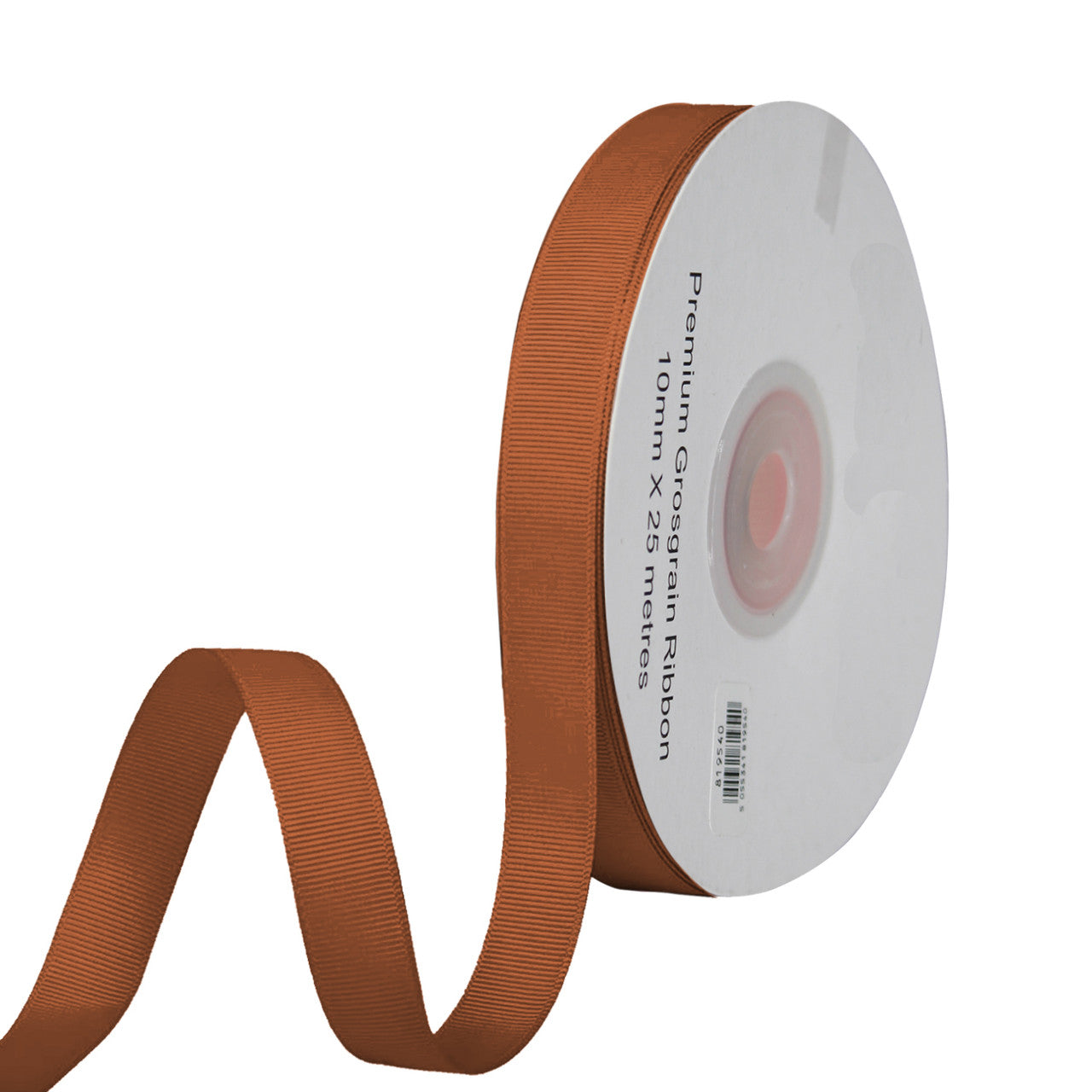 Double Sided Grosgrain Ribbon - Brown