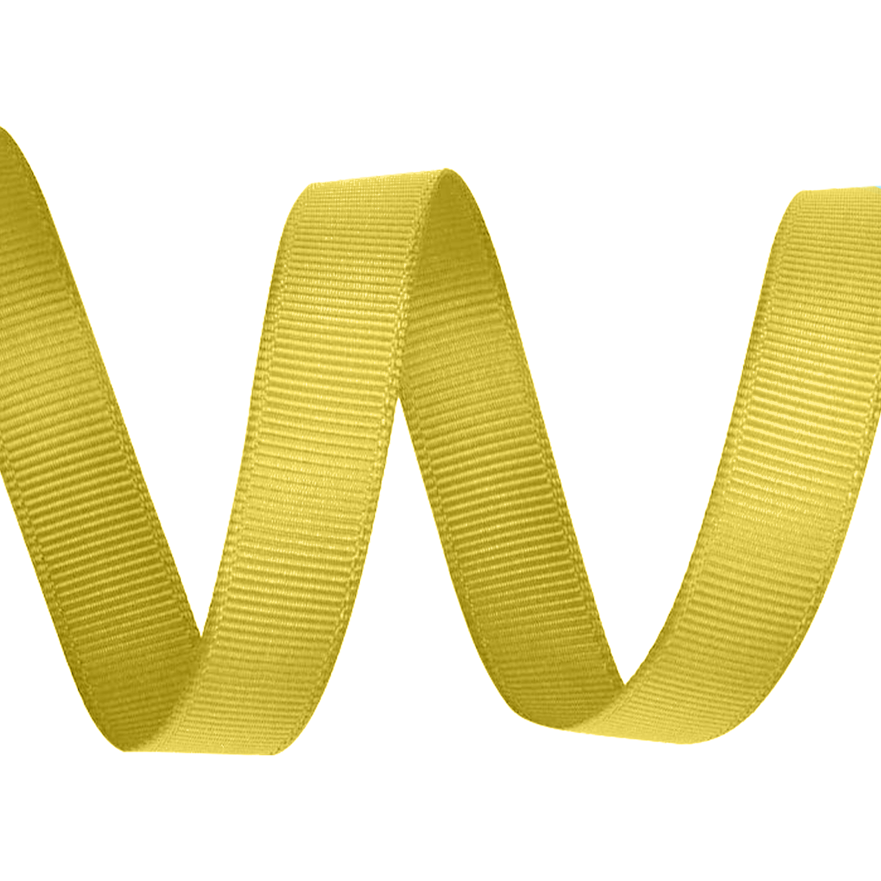 Double Sided Grosgrain Ribbon - Gold