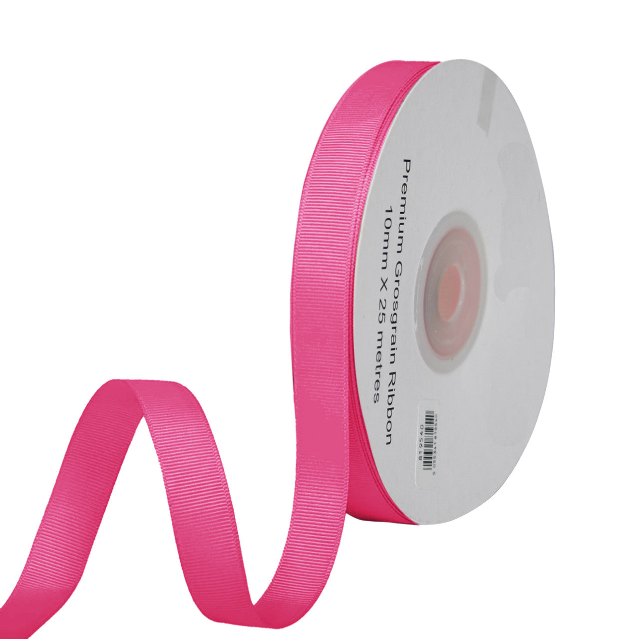Double Sided Grosgrain Ribbon - Hot Pink