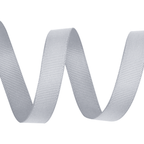 Double Sided Grosgrain Ribbon - Silver