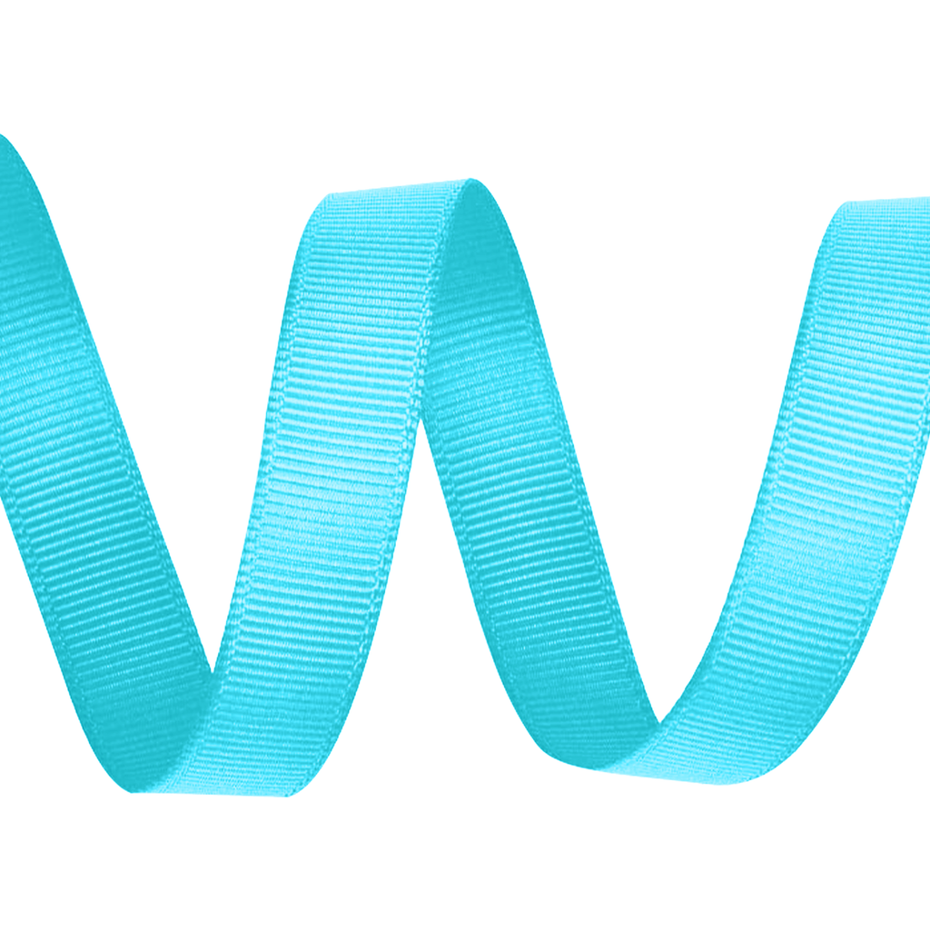 Double Sided Grosgrain Ribbon - Turquoise