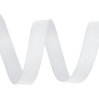 Double Sided Grosgrain Ribbon - White