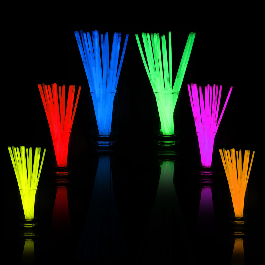 200pcs Premium 8 Inch Glow Sticks