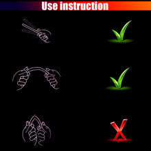22" Premium Neon Glow Stick Necklaces - Tri-Colour (Pink, Yellow & Purple)