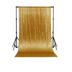 4ft x 9ft Sequin Backdrop Photography - Gold