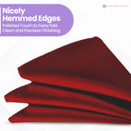 Pocket Square Handkerchief - Burgundy