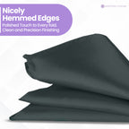 Pocket Square Handkerchief - Dark Grey