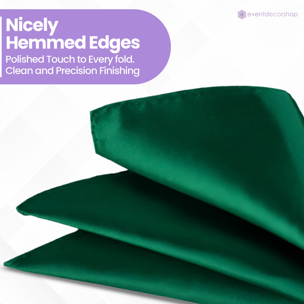 Pocket Square Handkerchief - Dark Green