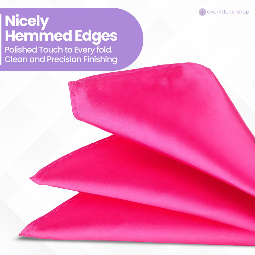 Pocket Square Handkerchief - Hot Pink