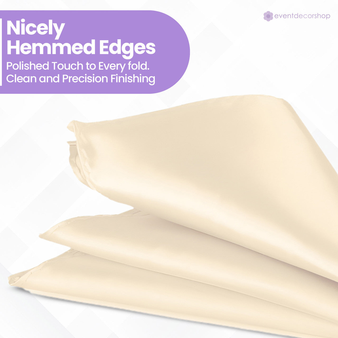 Pocket Square Handkerchief - Ivory