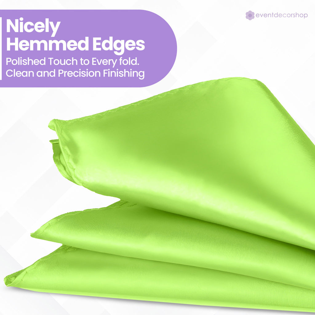 Pocket Square Handkerchief - Lime Green