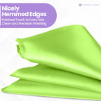 Pocket Square Handkerchief - Lime Green