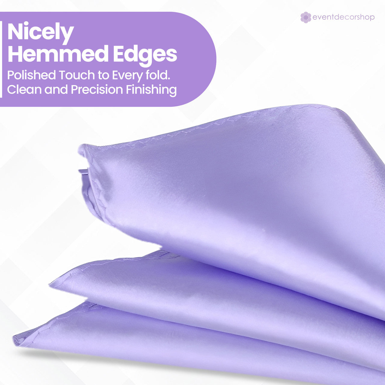 Pocket Square Handkerchief - Light Purple