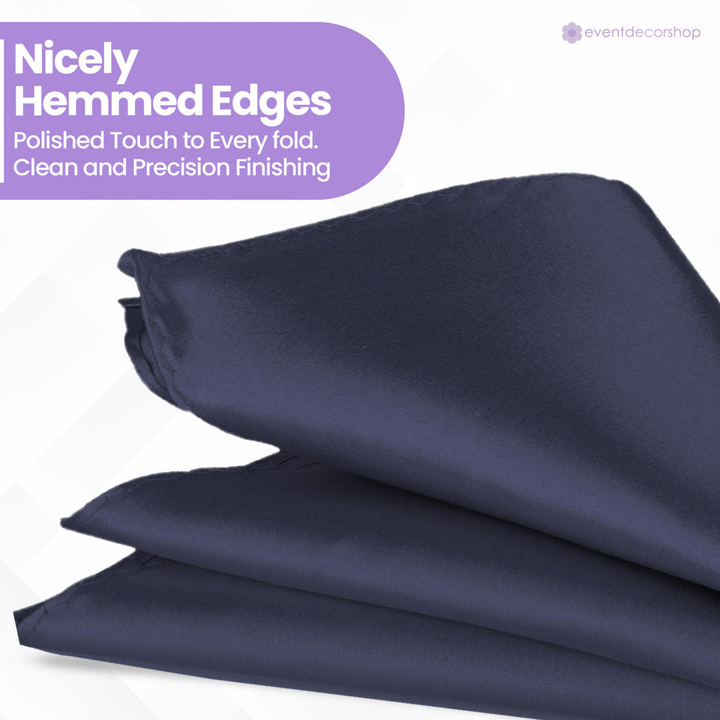 Pocket Square Handkerchief - Navy