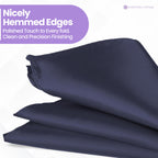 Pocket Square Handkerchief - Navy