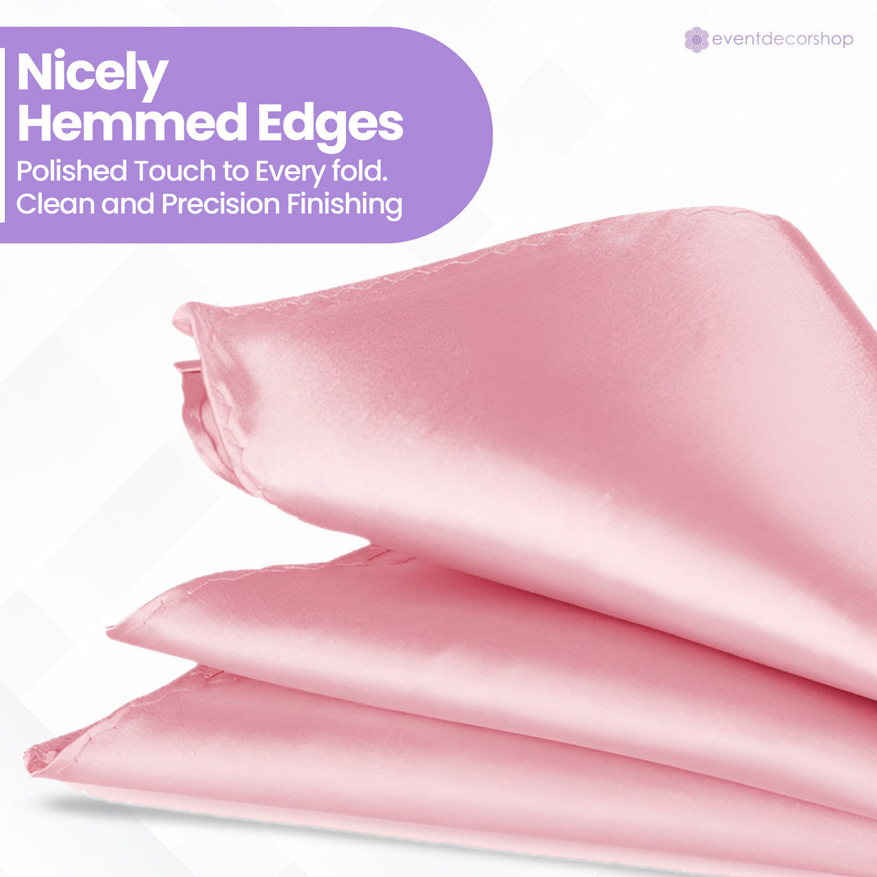 Pocket Square Handkerchief - Rose Pink