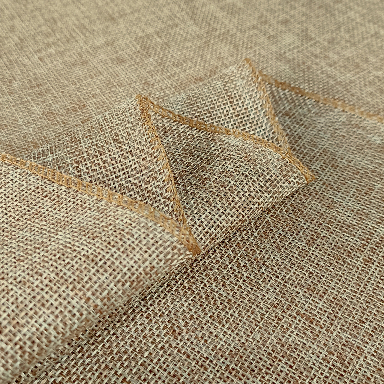 Hessian Sashes - Beige - Pack of 10