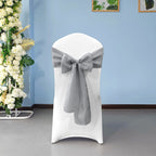 Hessian Sashes - Grey - Pack of 10