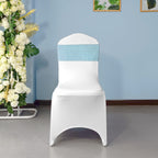 Hessian Sashes - Light Blue - Pack of 10