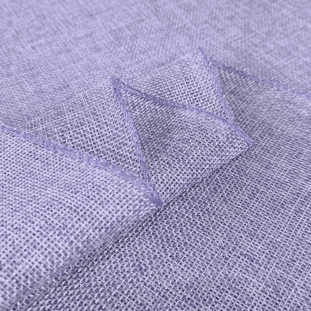 Hessian Sashes - Lilac - Pack of 10