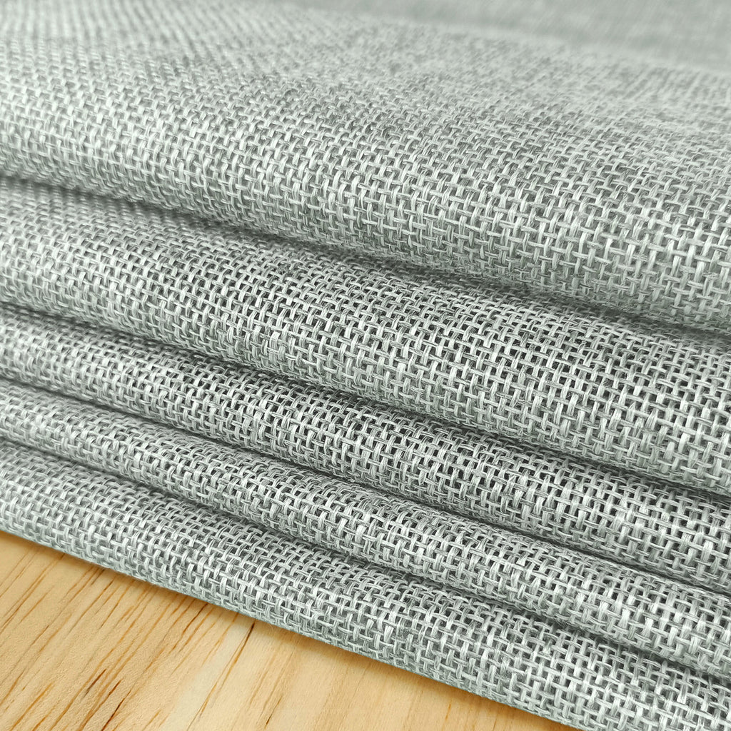Hessian Sashes - Silver - Pack of 10