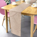35cm x 280cm Natural Jute Table Runner Roll For Wedding Party
