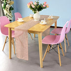Hessian Table Runner - Blush Pink - 29cm x 275cm - Pack of 1