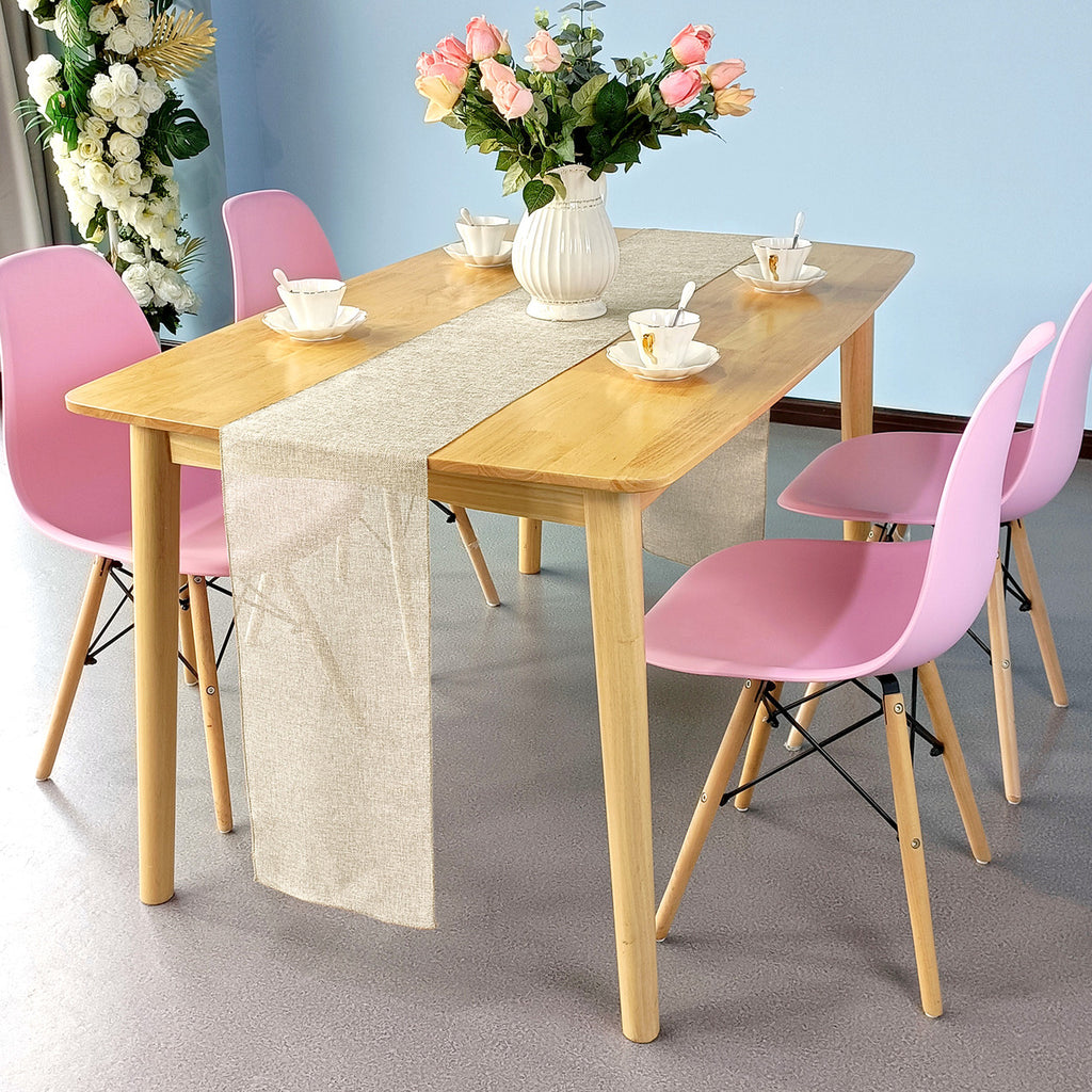 Hessian Table Runner - Cream - 29cm x 275cm - Pack of 1