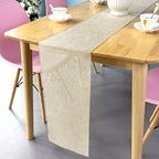 Hessian Table Runner - Cream - 29cm x 275cm - Pack of 1