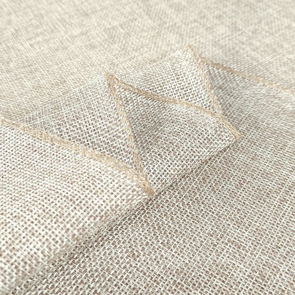 Hessian Table Runner - Cream - 29cm x 275cm - Pack of 1