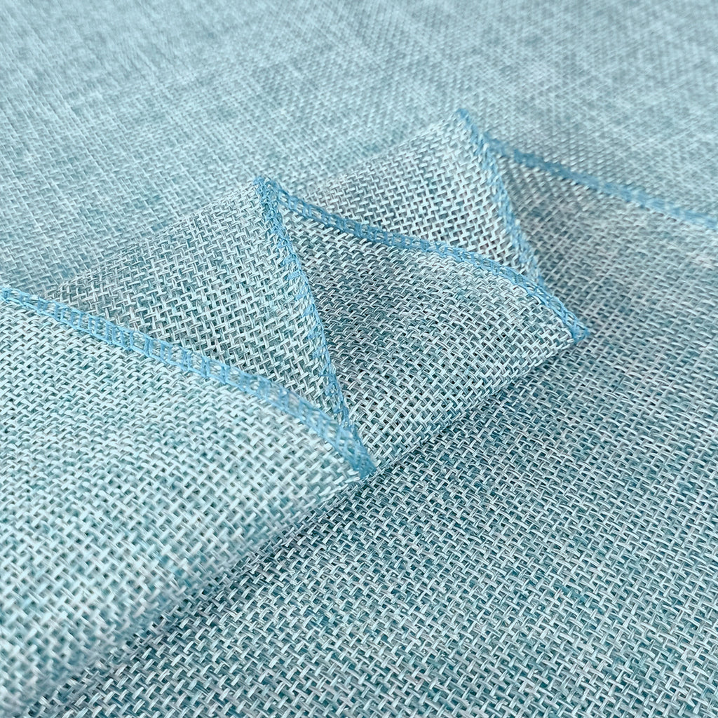 Hessian Table Runner - Light Blue - 29cm x 275cm - Pack of 1