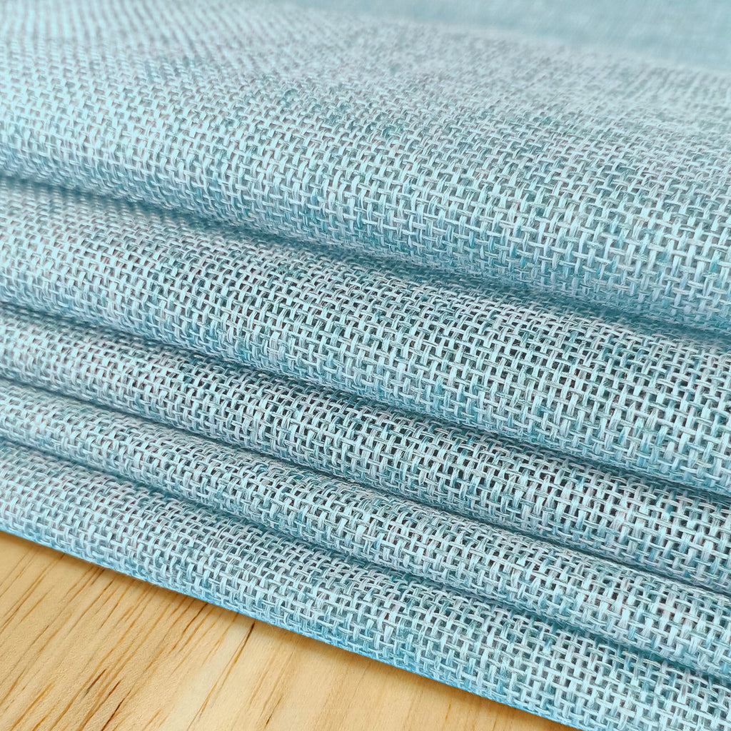 Hessian Table Runner - Light Blue - 29cm x 275cm - Pack of 1