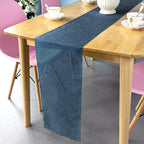 Hessian Table Runner - Midnight Blue - 29cm x 275cm - Pack of 1