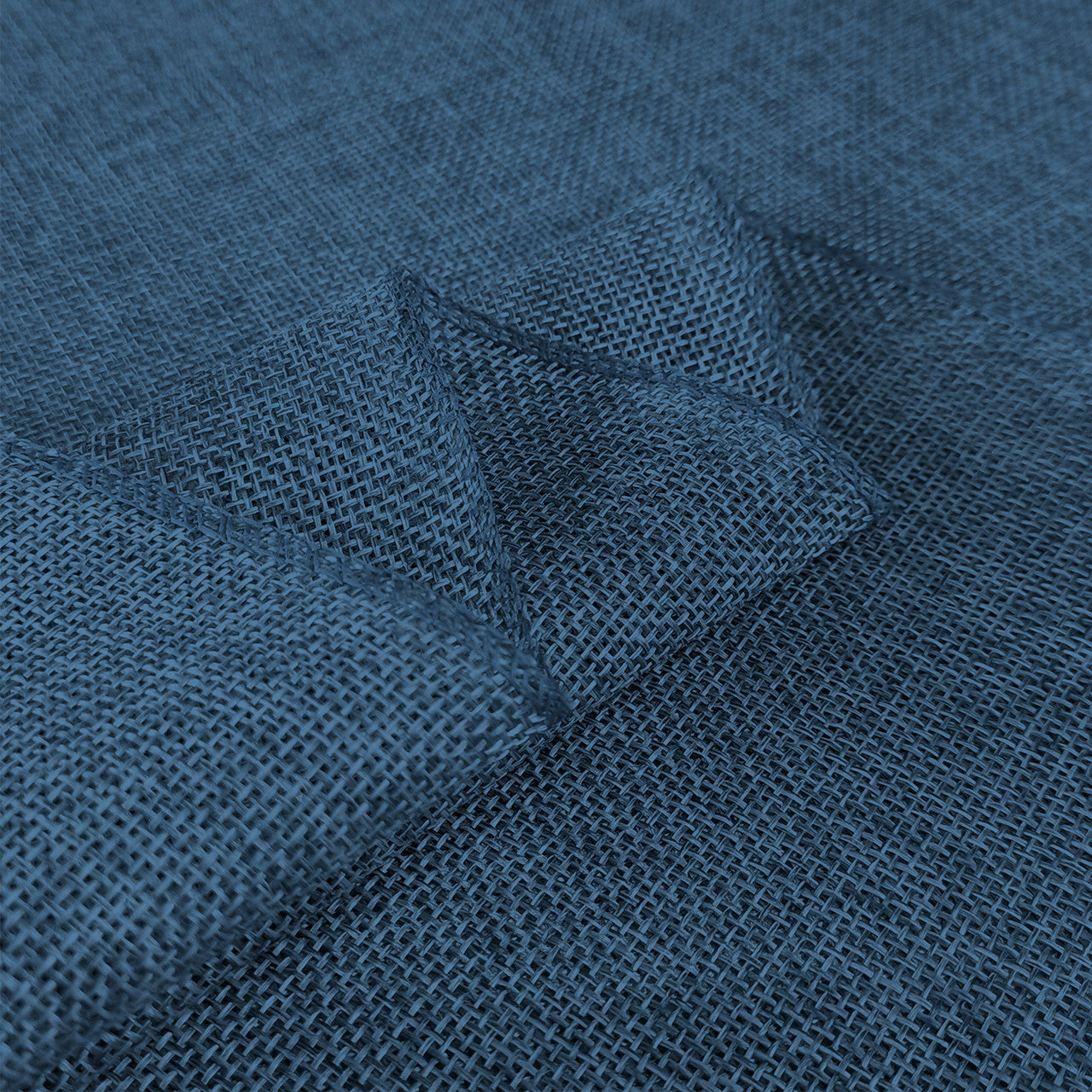 Hessian Table Runner - Midnight Blue - 29cm x 275cm - Pack of 1