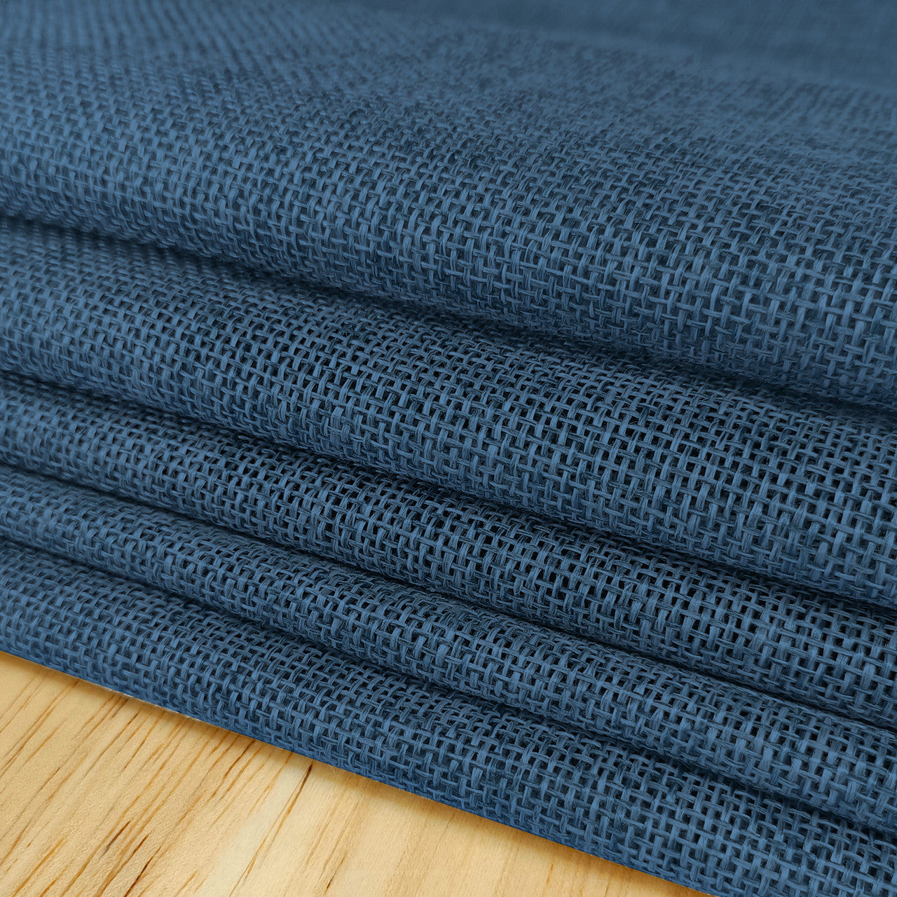 Hessian Table Runner - Midnight Blue - 29cm x 275cm - Pack of 1