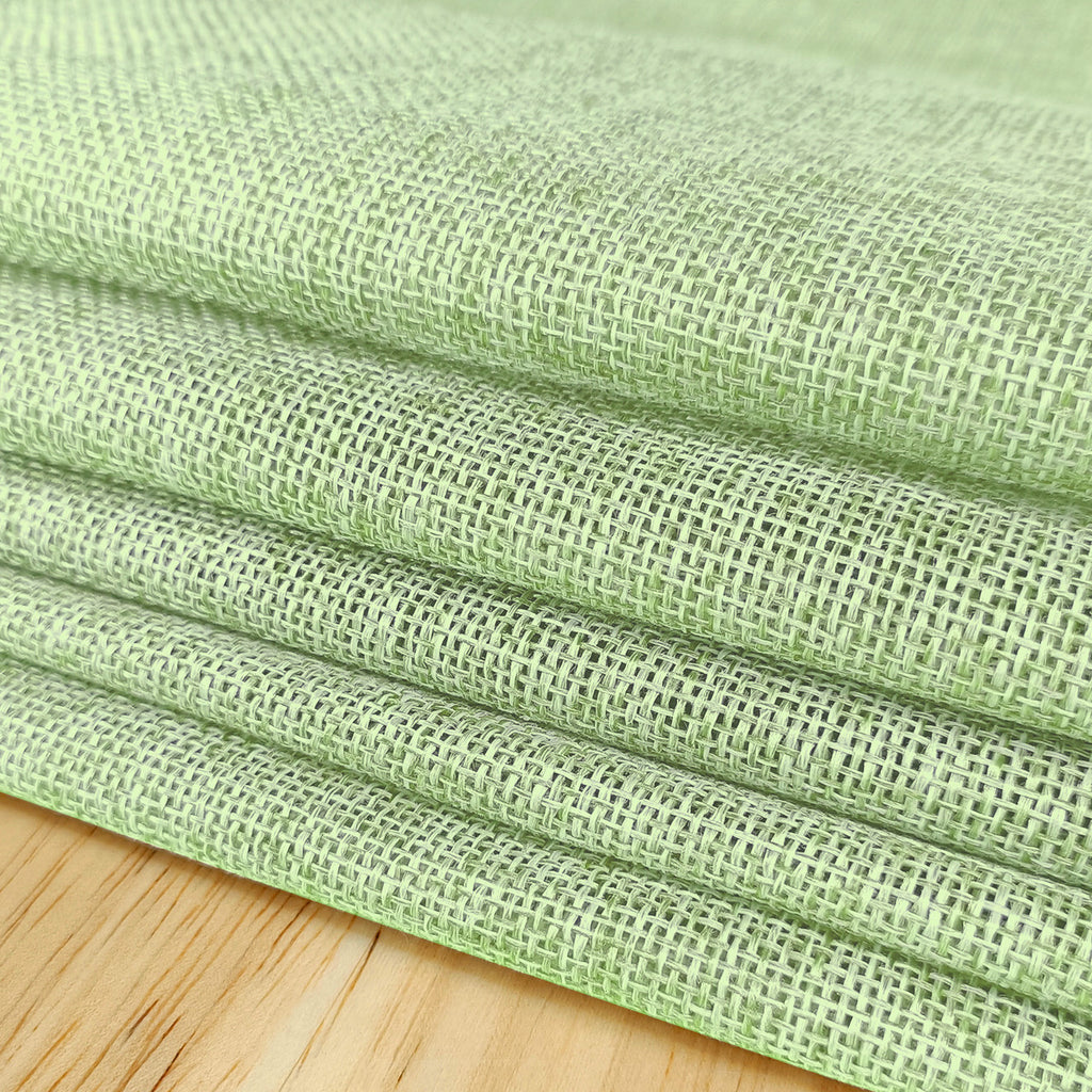 Hessian Table Runner - Sage Green - 29cm x 275cm - Pack of 1