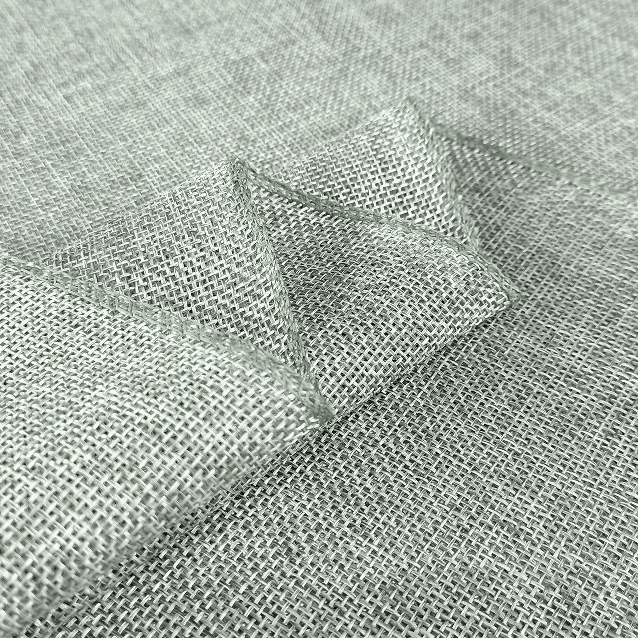 Hessian Table Runner - Silver - 29cm x 275cm - Pack of 1