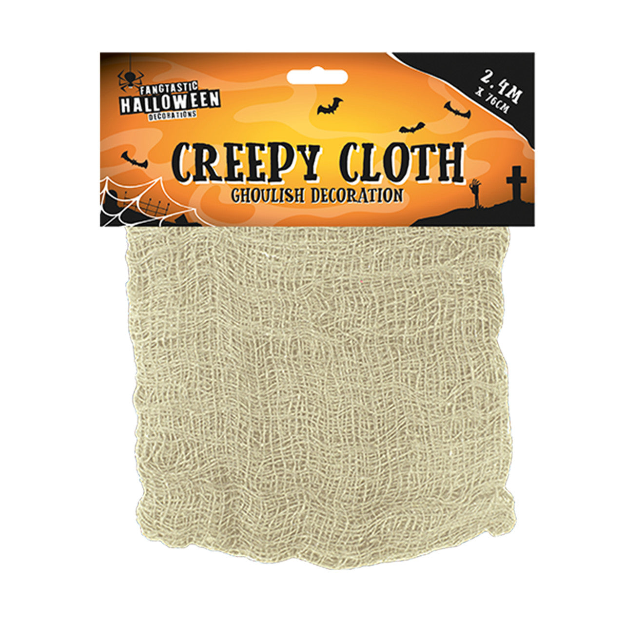 Halloween Creepy Cloth - Cream