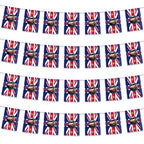 King Charles Flag Bunting - 10m