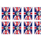 King Charles & Camilla Flag Bunting - 10m