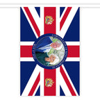 King Charles & Camilla Flag Bunting - 10m