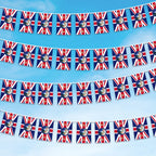 King Charles & Camilla Flag Bunting - 10m