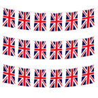 10m Fabric Union Jack Bunting King Coronation Flag