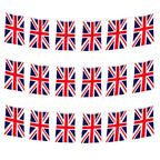 10m Fabric Union Jack Bunting King Coronation Flag
