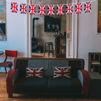 10m Fabric Union Jack Bunting King Coronation Flag