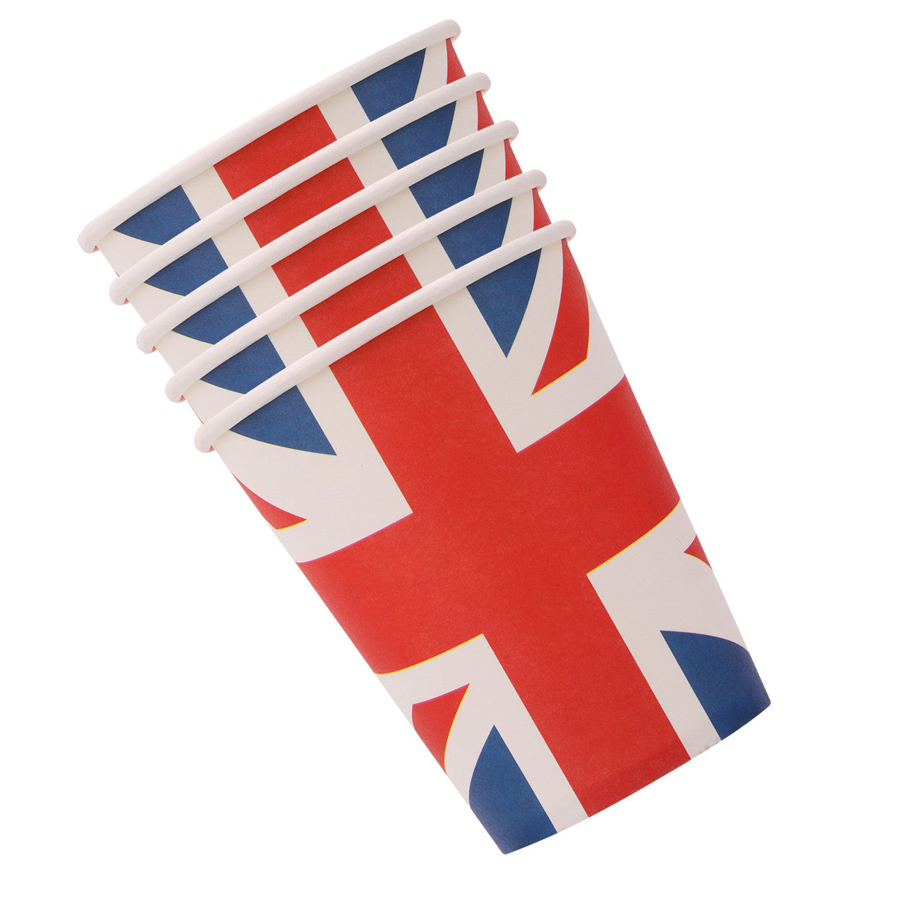 Union Jack King Coronation Paper Cup - 10pcs