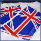220cm x 130cm King Charles Coronation Union Jack TableCloth