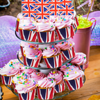 Union Jack Cupcake Cases