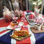 Union Jack Crown Toothpicks - 30pcs